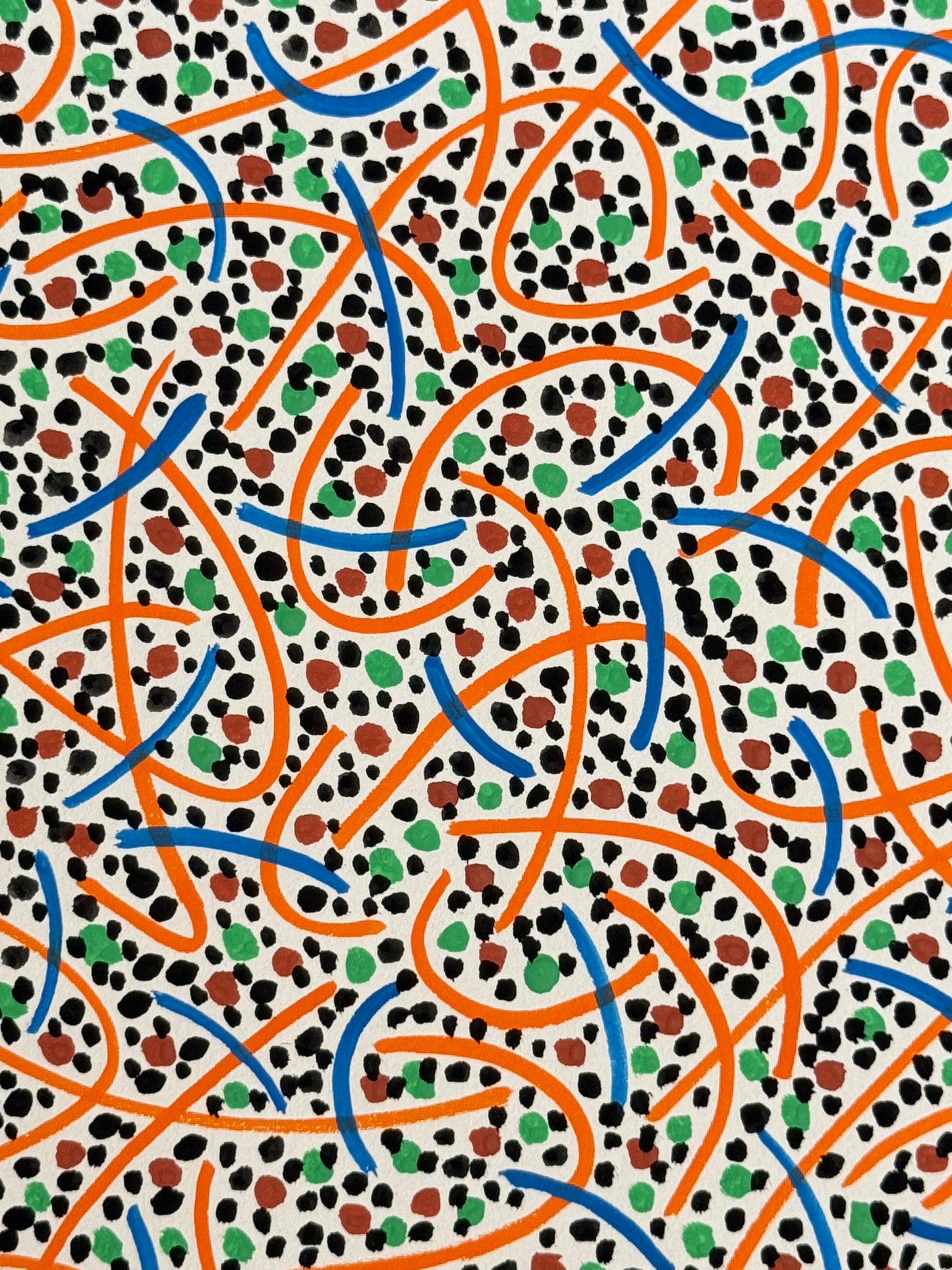 Pointillist Ink on Paper Original Artwork No.21 - ARTHUR ALLAN WILSON, Scottish | 1944-2024
