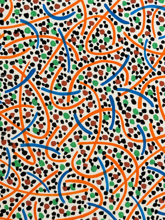 Pointillist Ink on Paper Original Artwork No.21 - ARTHUR ALLAN WILSON, Scottish | 1944-2024