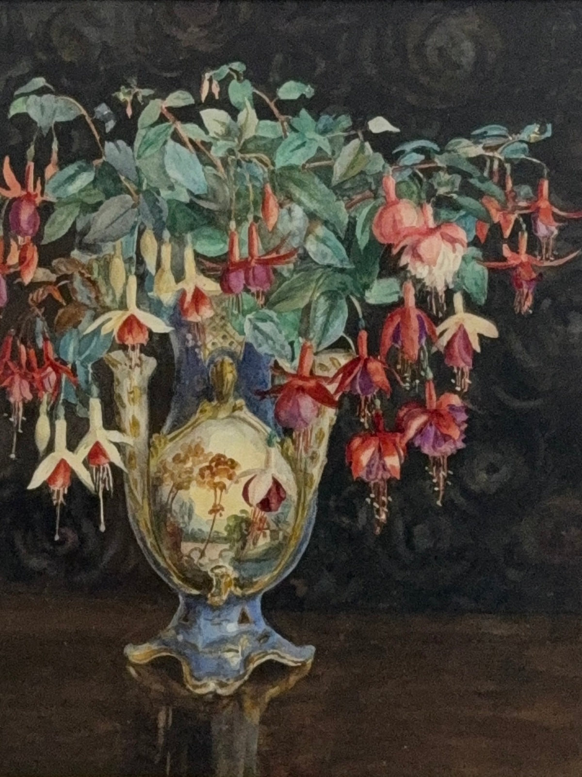 Ann Maitland | Fuchsia, 1928 | Original Watercolour