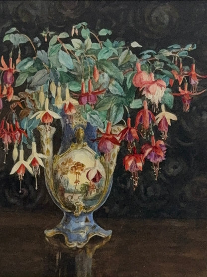 Ann Maitland | Fuchsia, 1928 | Original Watercolour