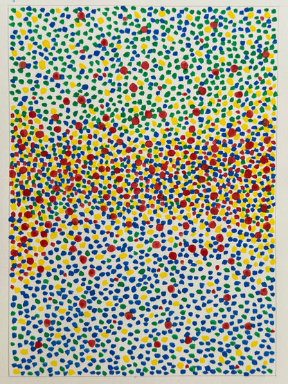 Pointillist Ink on Paper Original Artwork No.13- ARTHUR ALLAN WILSON, Scottish | 1944-2024