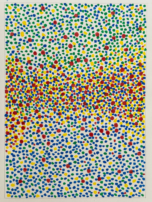 Pointillist Ink on Paper Original Artwork No.13- ARTHUR ALLAN WILSON, Scottish | 1944-2024
