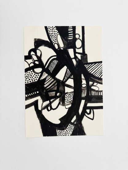Monochromatic Original Artwork No.259 - ARTHUR ALLAN WILSON, Scottish | 1944-2024