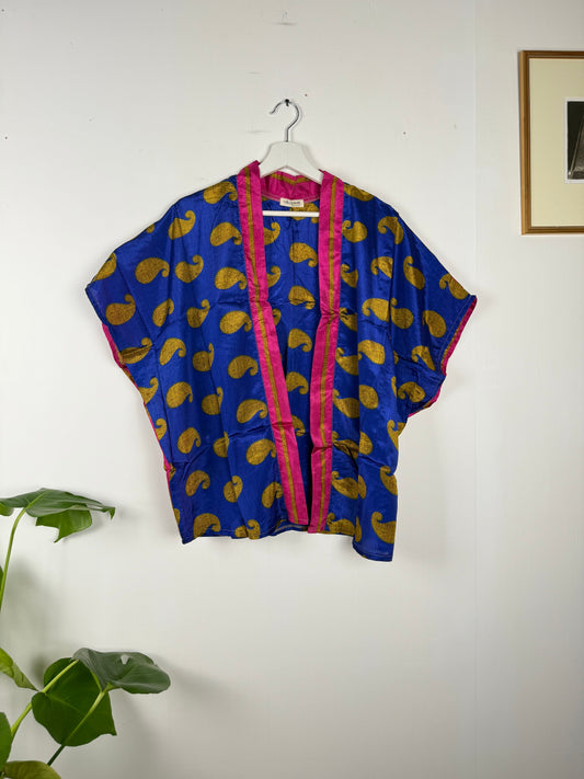 Vintage Saree Silk Shrug Blouse