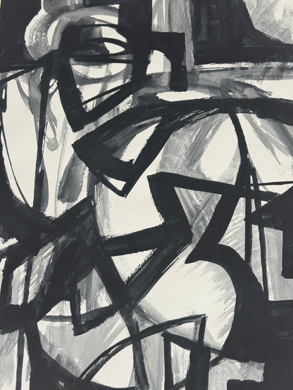 Monochromatic Original Artwork No.325 - ARTHUR ALLAN WILSON, Scottish | 1944-2024