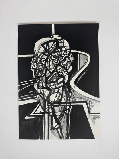 Monochromatic Original Artwork No.319 - ARTHUR ALLAN WILSON, Scottish | 1944-2024