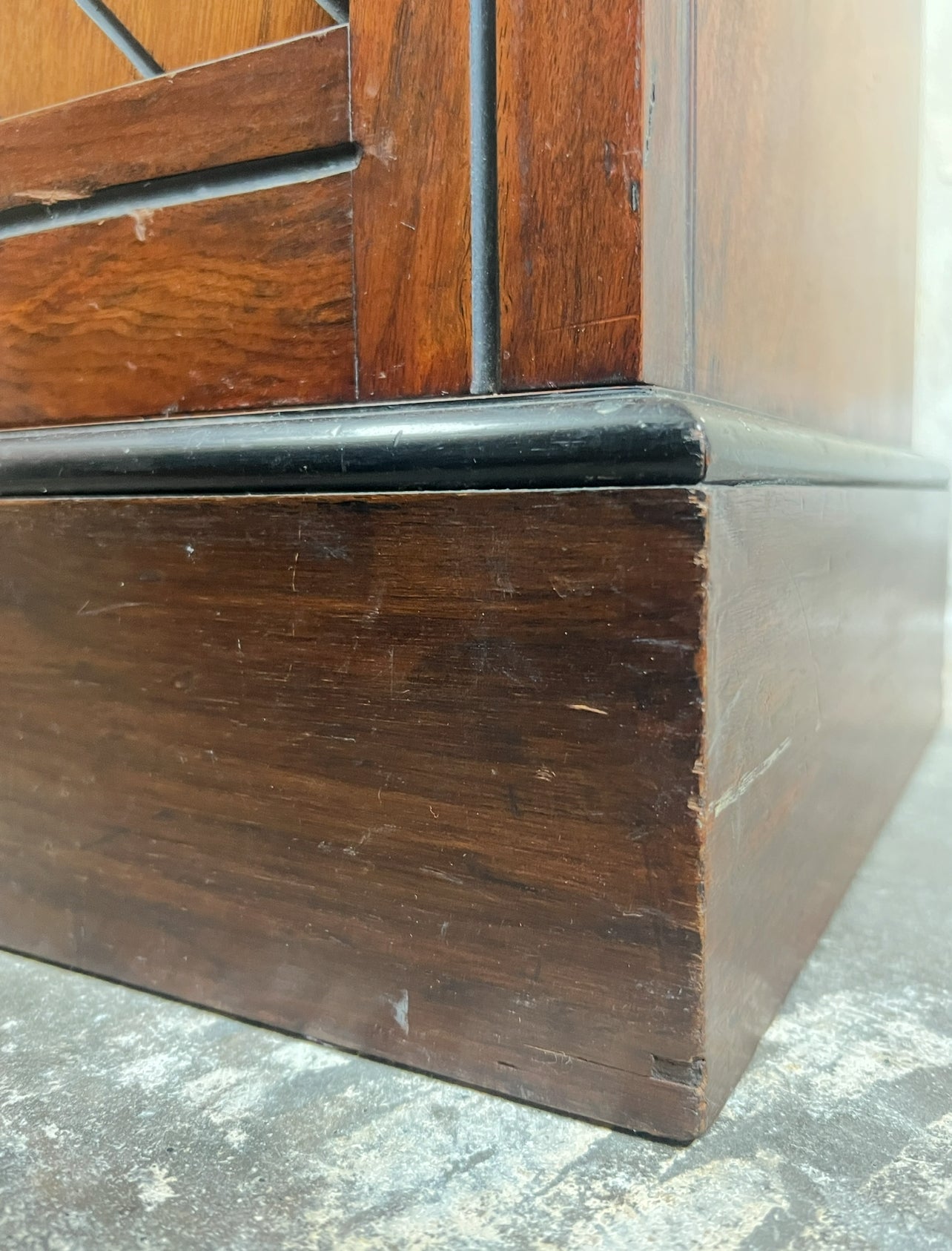 Aesthetic Movement Bedside Cabinet