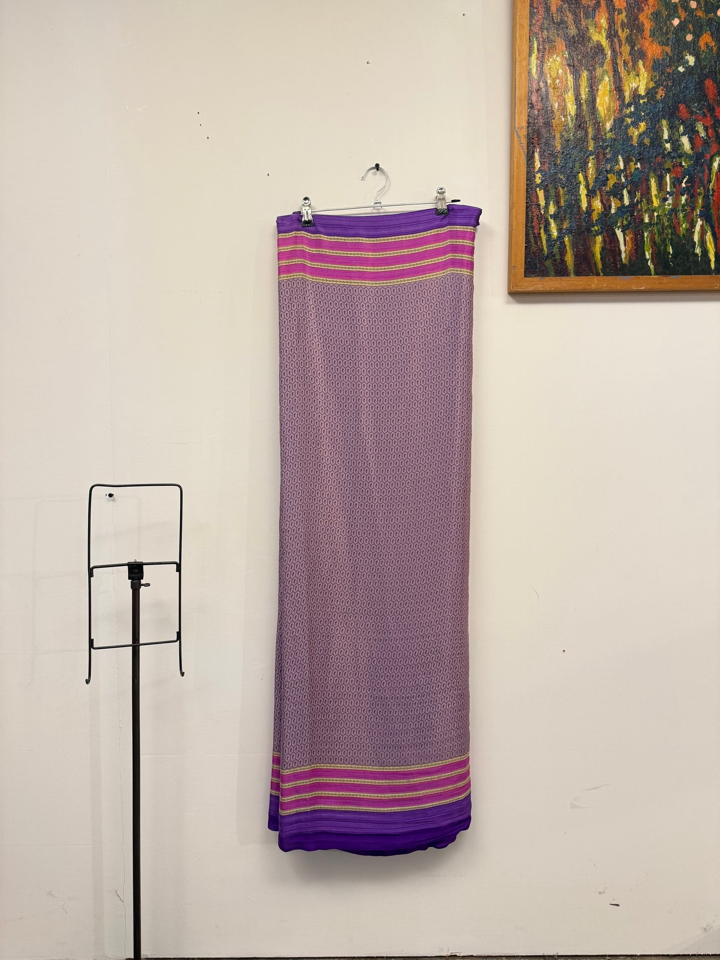 Vintage Pure Silk Saree Fabric