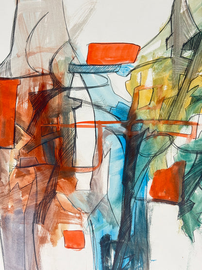 Colour Wash Original Artwork No.416 - ARTHUR ALLAN WILSON, Scottish | 1944-2024