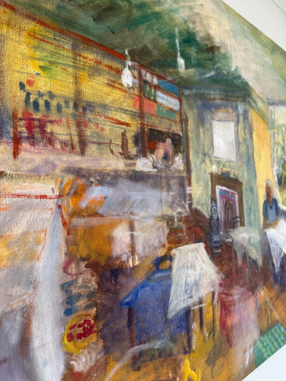 Cafe Interior - JANE PARKHOUSE British | 1951-1990