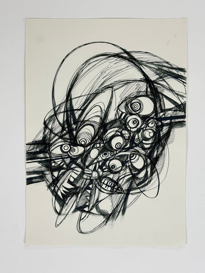 Monochromatic Original Artwork No.271 - ARTHUR ALLAN WILSON, Scottish | 1944-2024