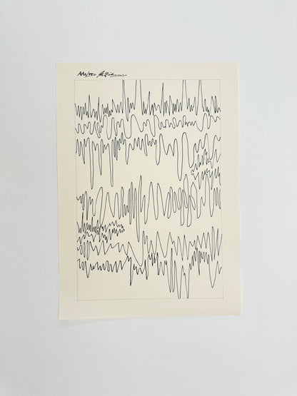 Monochromatic Original Artwork No.221 - ARTHUR ALLAN WILSON, Scottish | 1944-2024