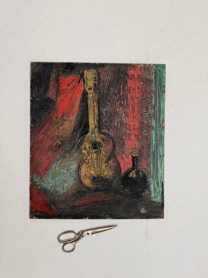 Guitar Still Life - Oxshott Pottery Estate