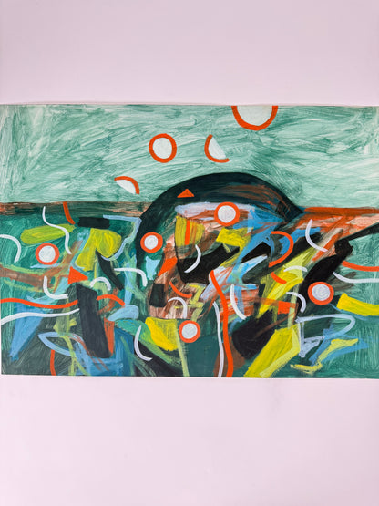Colour Wash Original Artwork No.413 - ARTHUR ALLAN WILSON, Scottish | 1944-2024