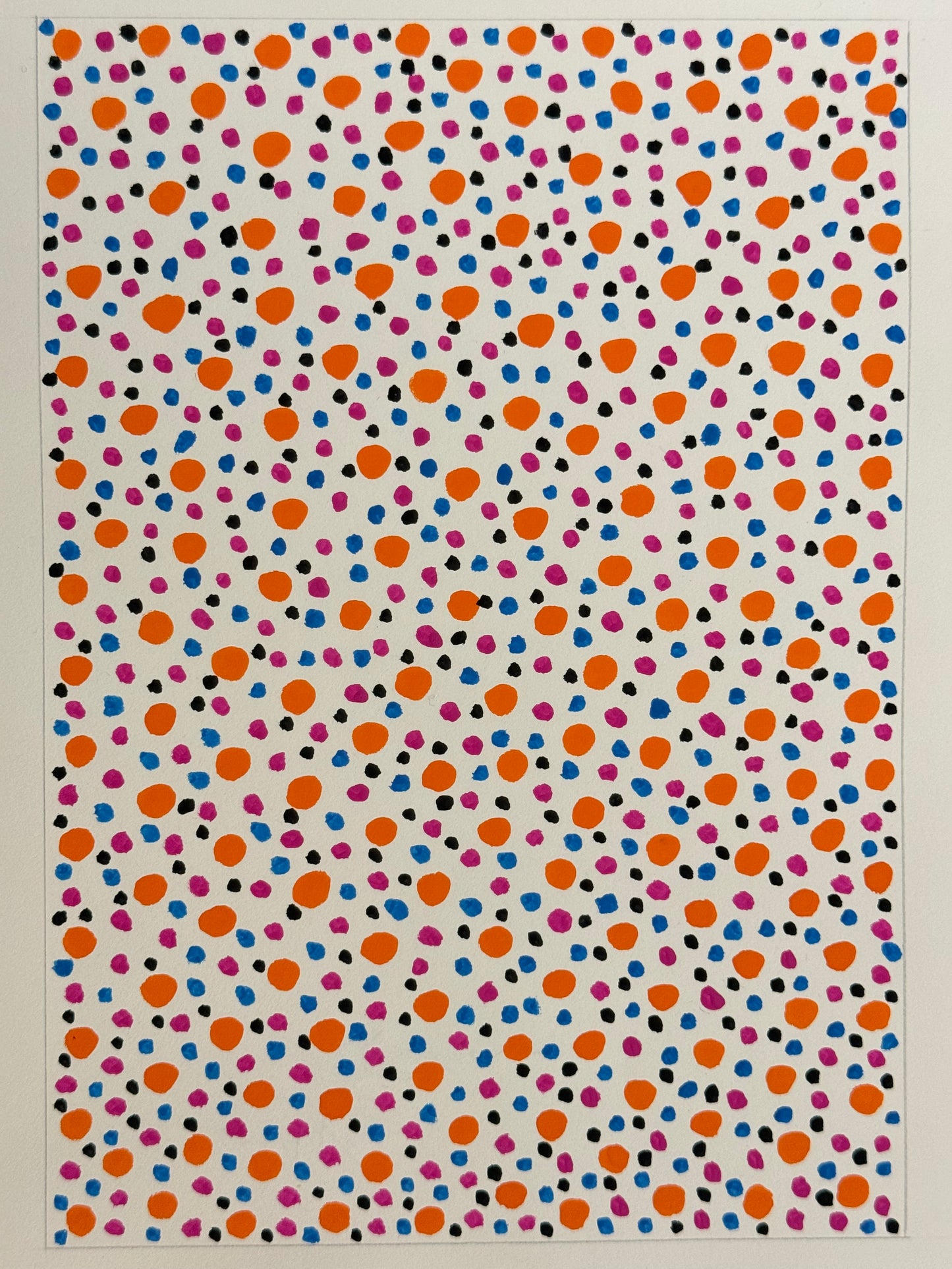 Pointillist Ink on Paper Original Artwork No.35 - ARTHUR ALLAN WILSON, Scottish | 1944-2024