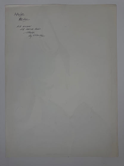 Monochromatic Original Artwork No.331 - ARTHUR ALLAN WILSON, Scottish | 1944-2024
