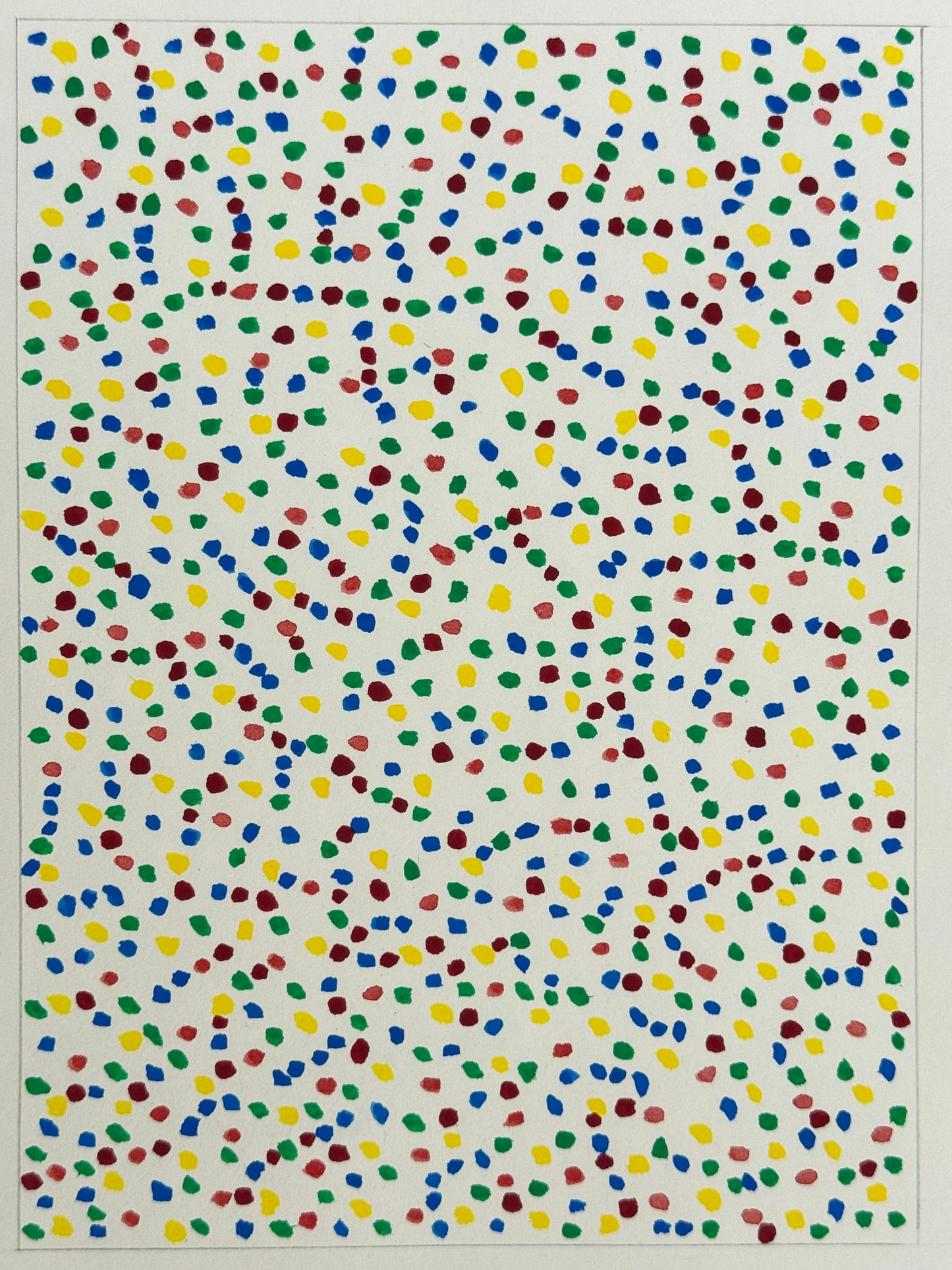 Pointillist Ink on Paper Original Artwork No.29 - ARTHUR ALLAN WILSON, Scottish | 1944-2024