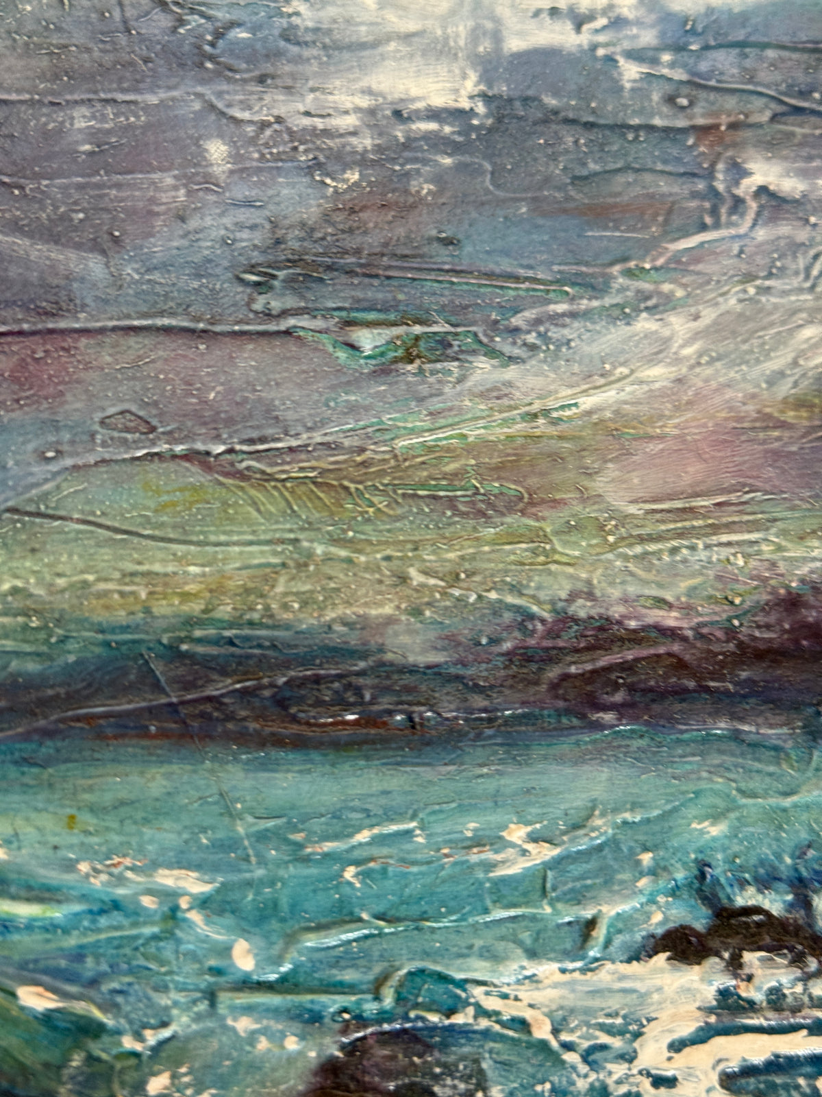 Seascape - ROSEMARY EVA WELLS (nee Broom), Scottish | 1932-2025