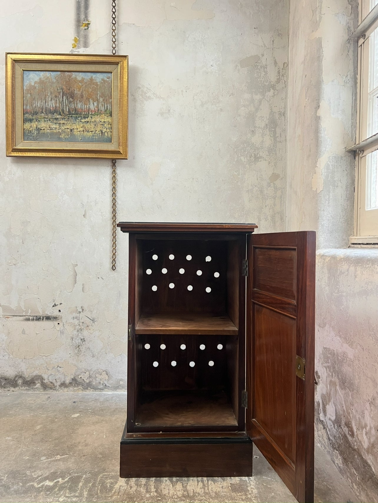 Aesthetic Movement Bedside Cabinet