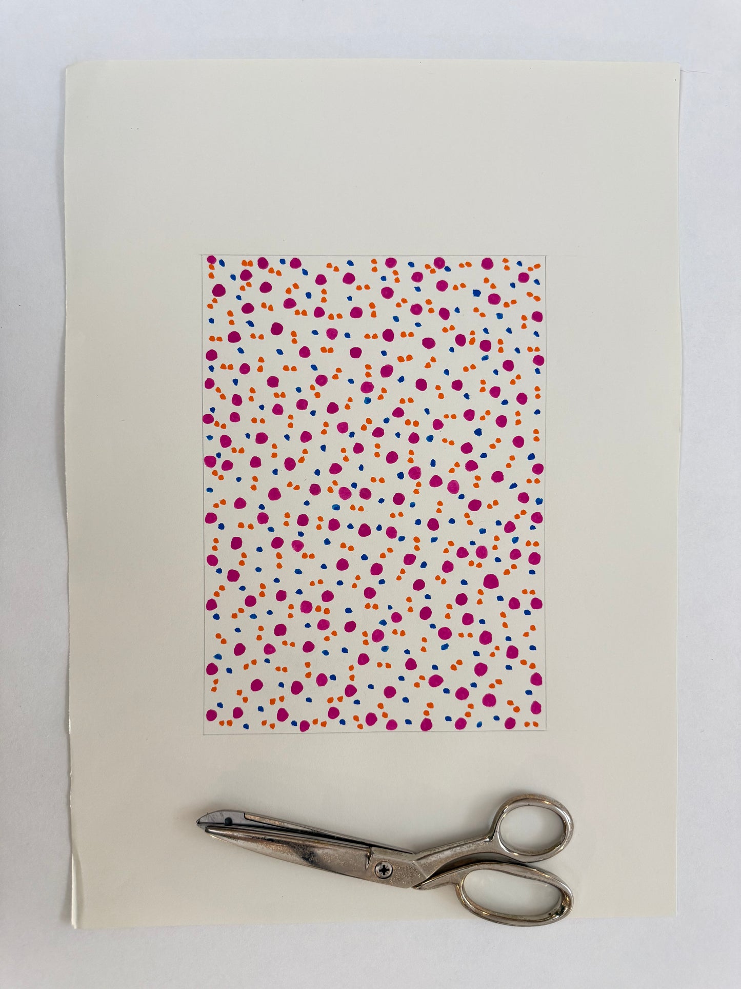 Pointillist Ink on Paper Original Artwork No.28- ARTHUR ALLAN WILSON, Scottish | 1944-2024