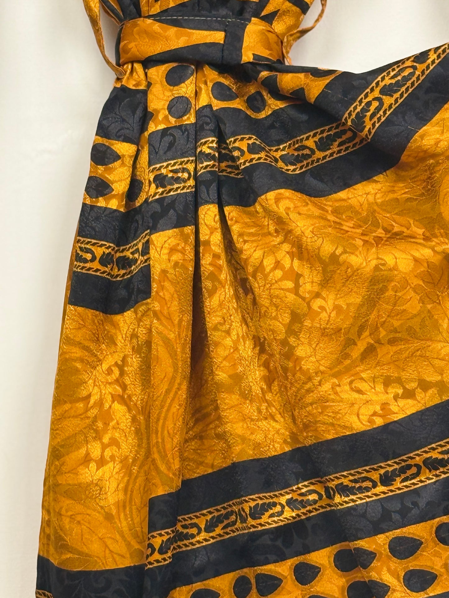 Vintage Saree Silk Kimono / Duster - Short