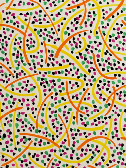 Pointillist Ink on Paper Original Artwork No.26 - ARTHUR ALLAN WILSON, Scottish | 1944-2024