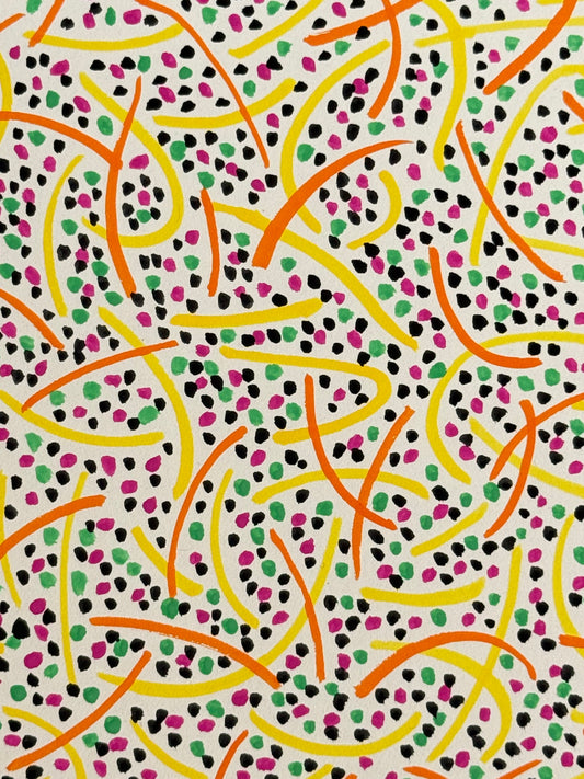 Pointillist Ink on Paper Original Artwork No.26 - ARTHUR ALLAN WILSON, Scottish | 1944-2024