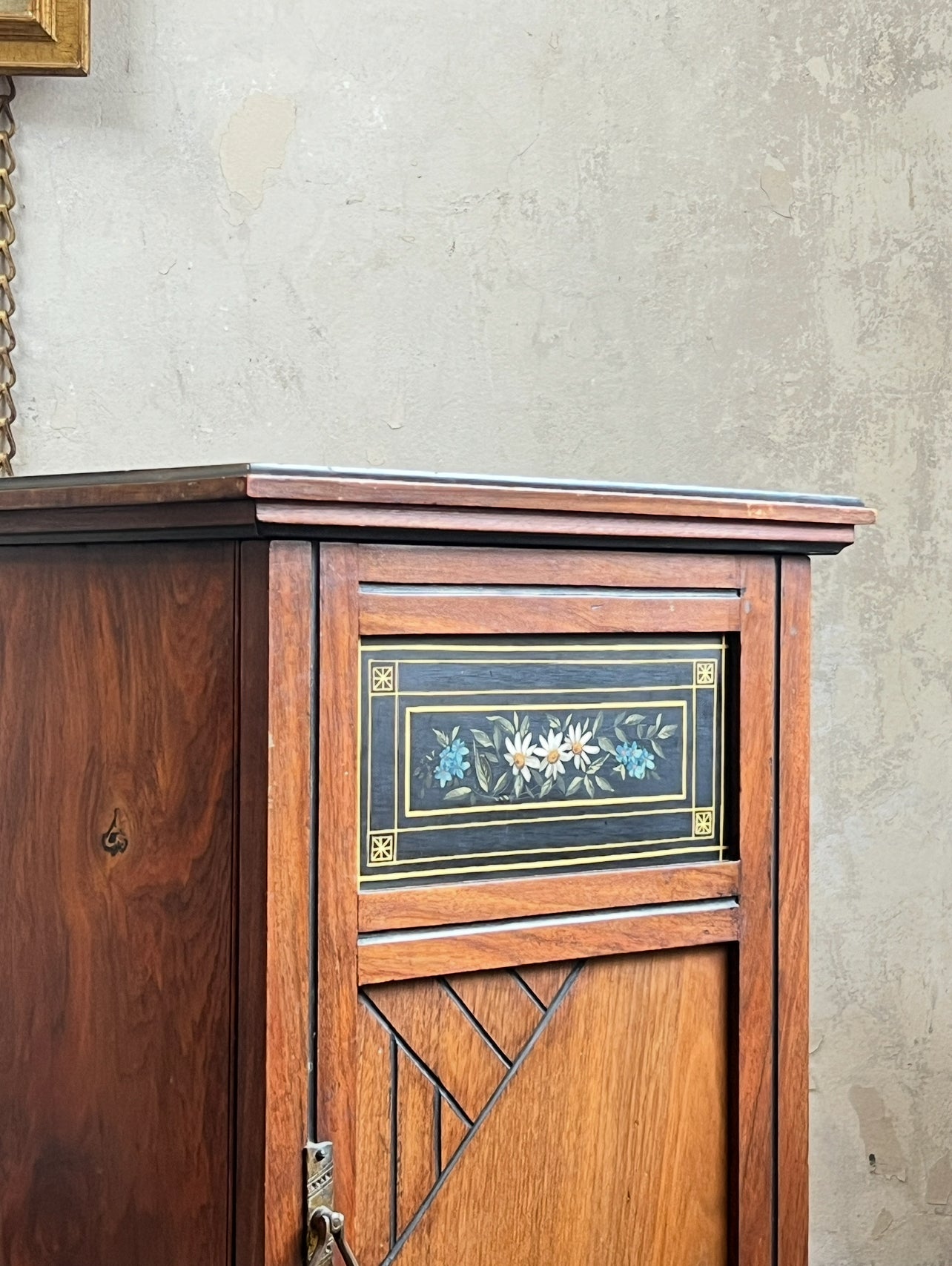 Aesthetic Movement Bedside Cabinet