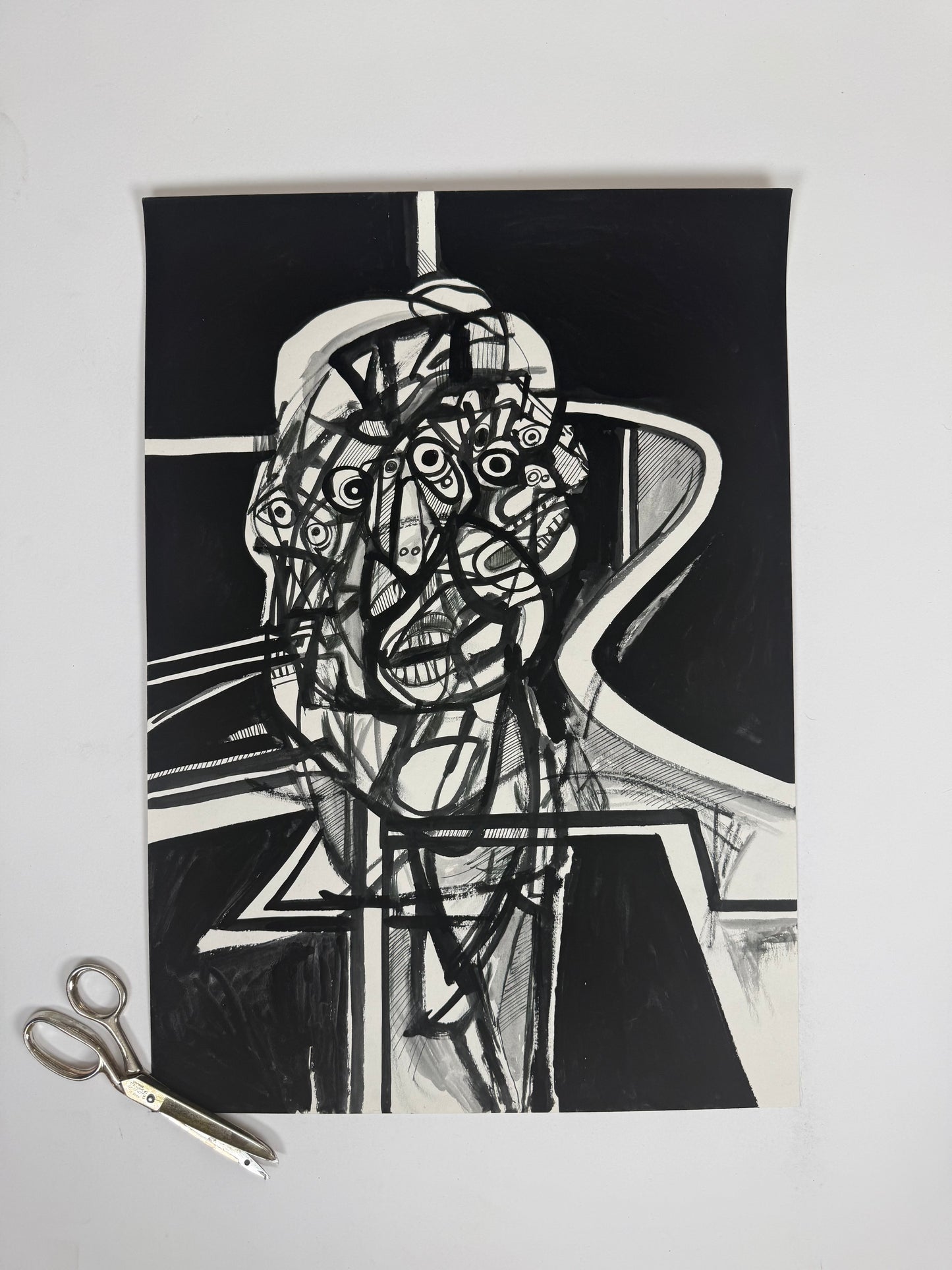 Monochromatic Original Artwork No.319 - ARTHUR ALLAN WILSON, Scottish | 1944-2024