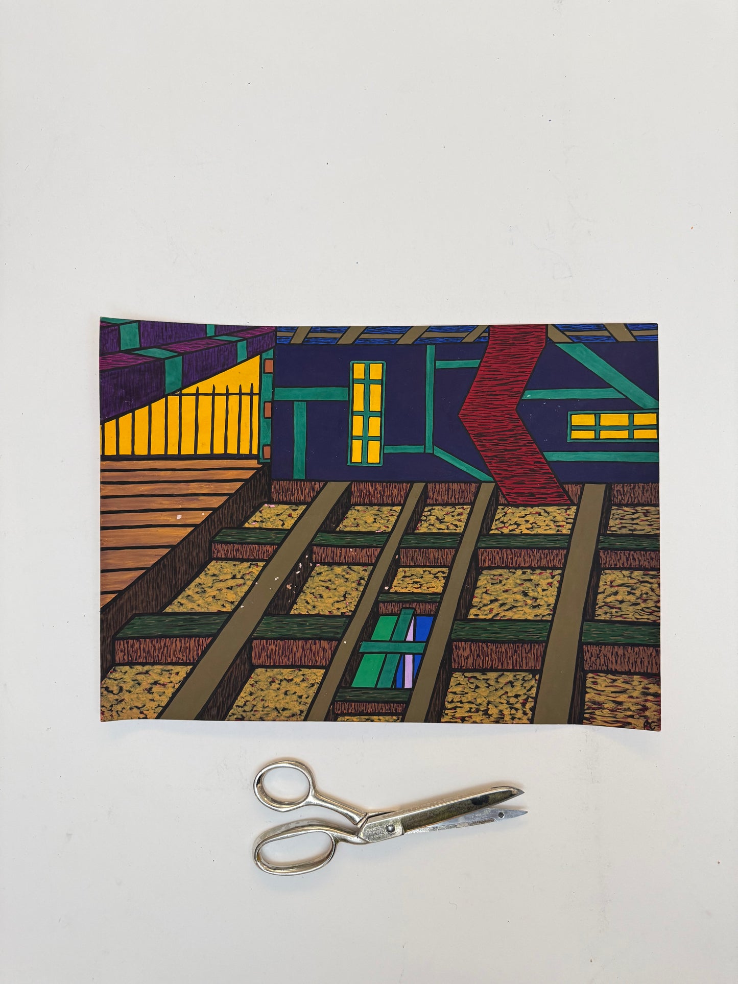 No. 70 The Paste-Board Virgins - PETER CROTTY, British | 1943-present