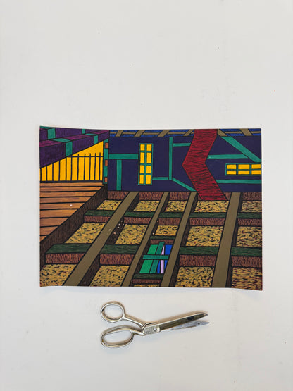 No. 70 The Paste-Board Virgins - PETER CROTTY, British | 1943-present