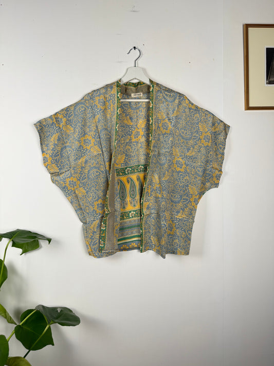 Vintage Saree Silk Shrug Blouse