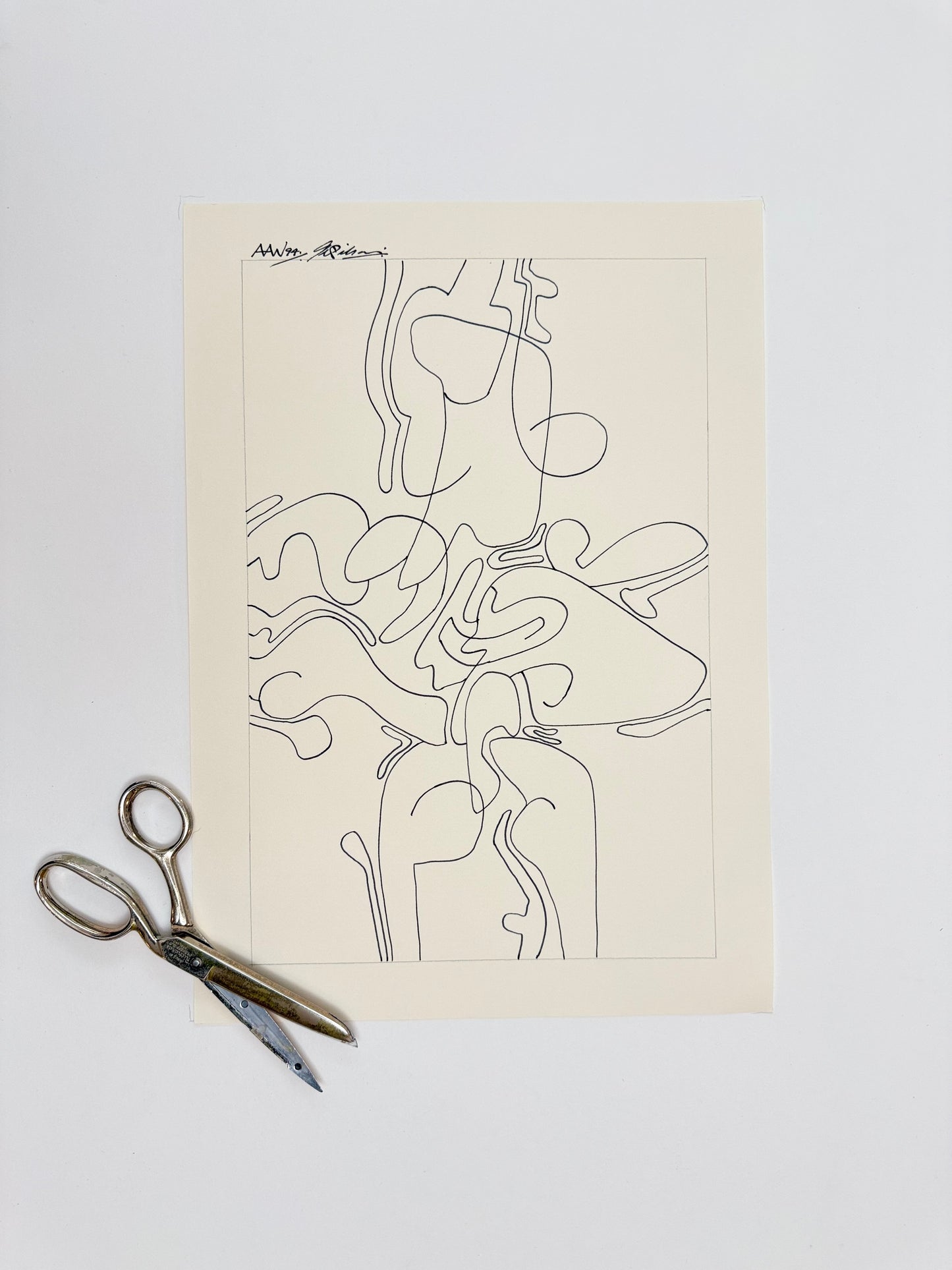 Monochromatic Original Artwork No.231 - ARTHUR ALLAN WILSON, Scottish | 1944-2024