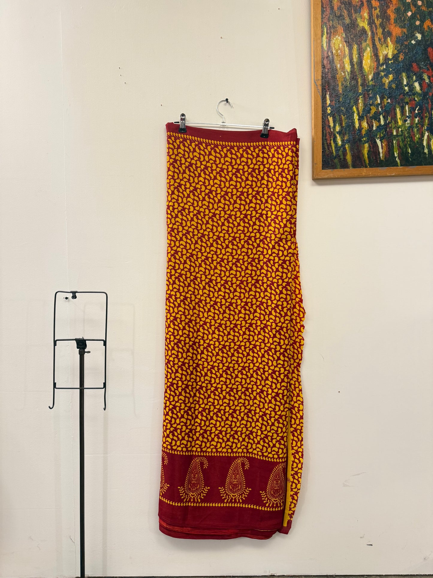Vintage Pure Silk Saree Fabric