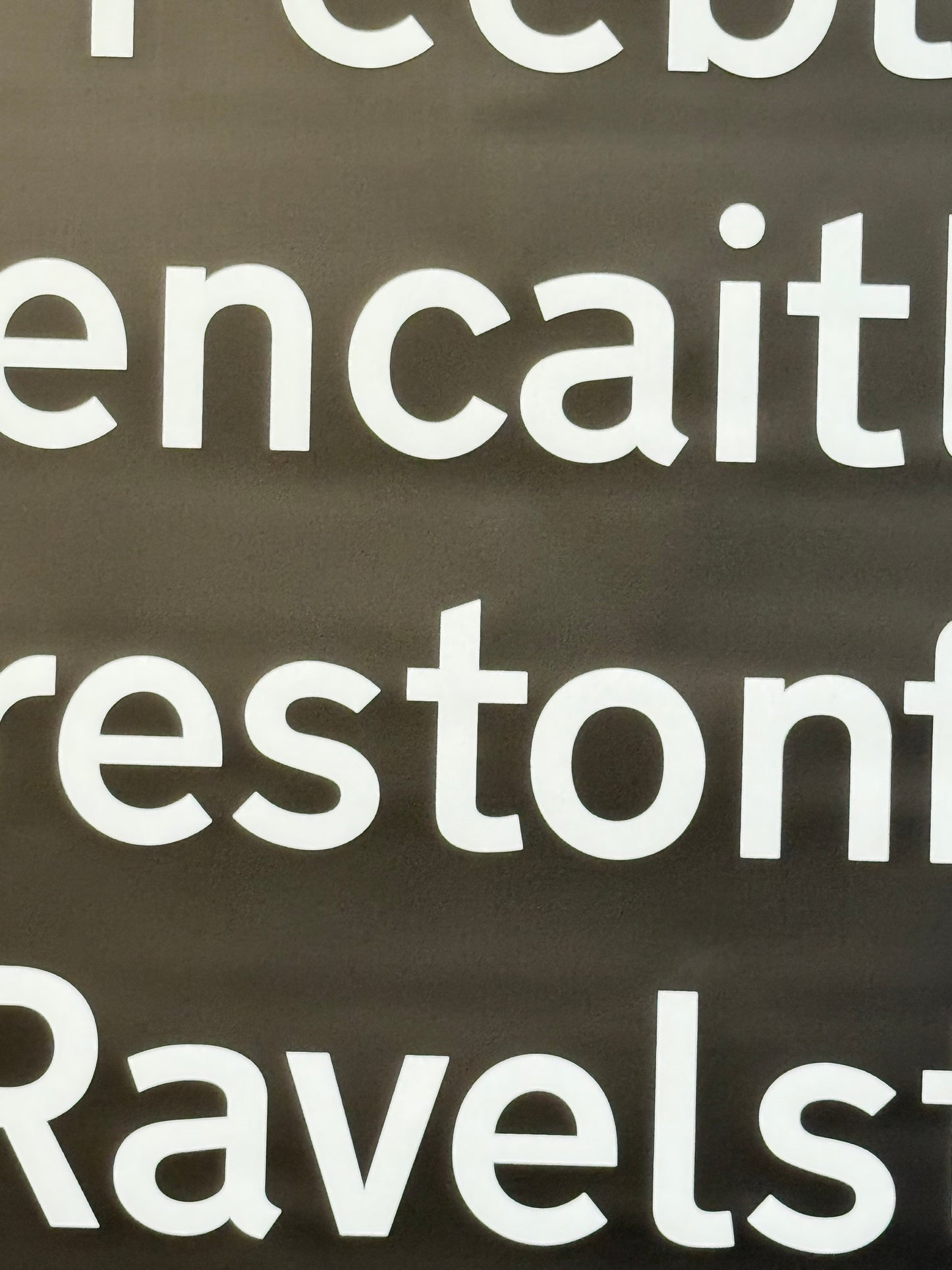 Edinburgh Destination Bus Blind - Newton to Shrubhill