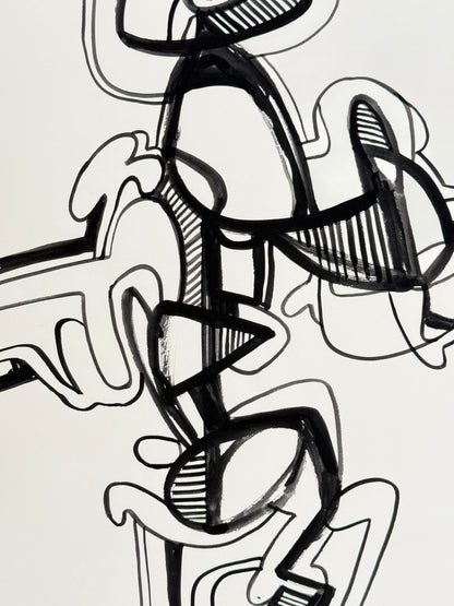 Monochromatic Original Artwork No.253 - ARTHUR ALLAN WILSON, Scottish | 1944-2024