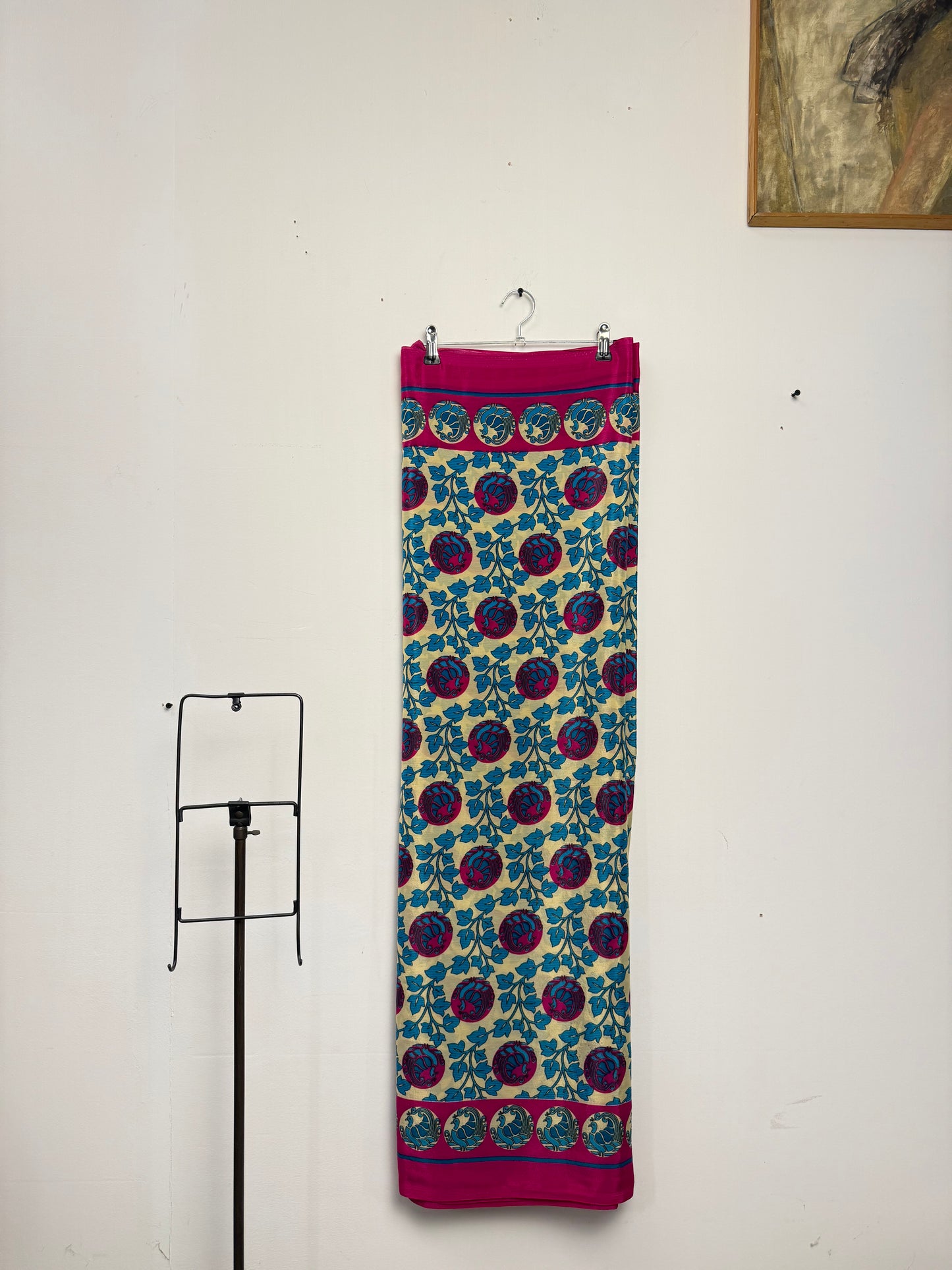 Vintage Pure Silk Saree Fabric