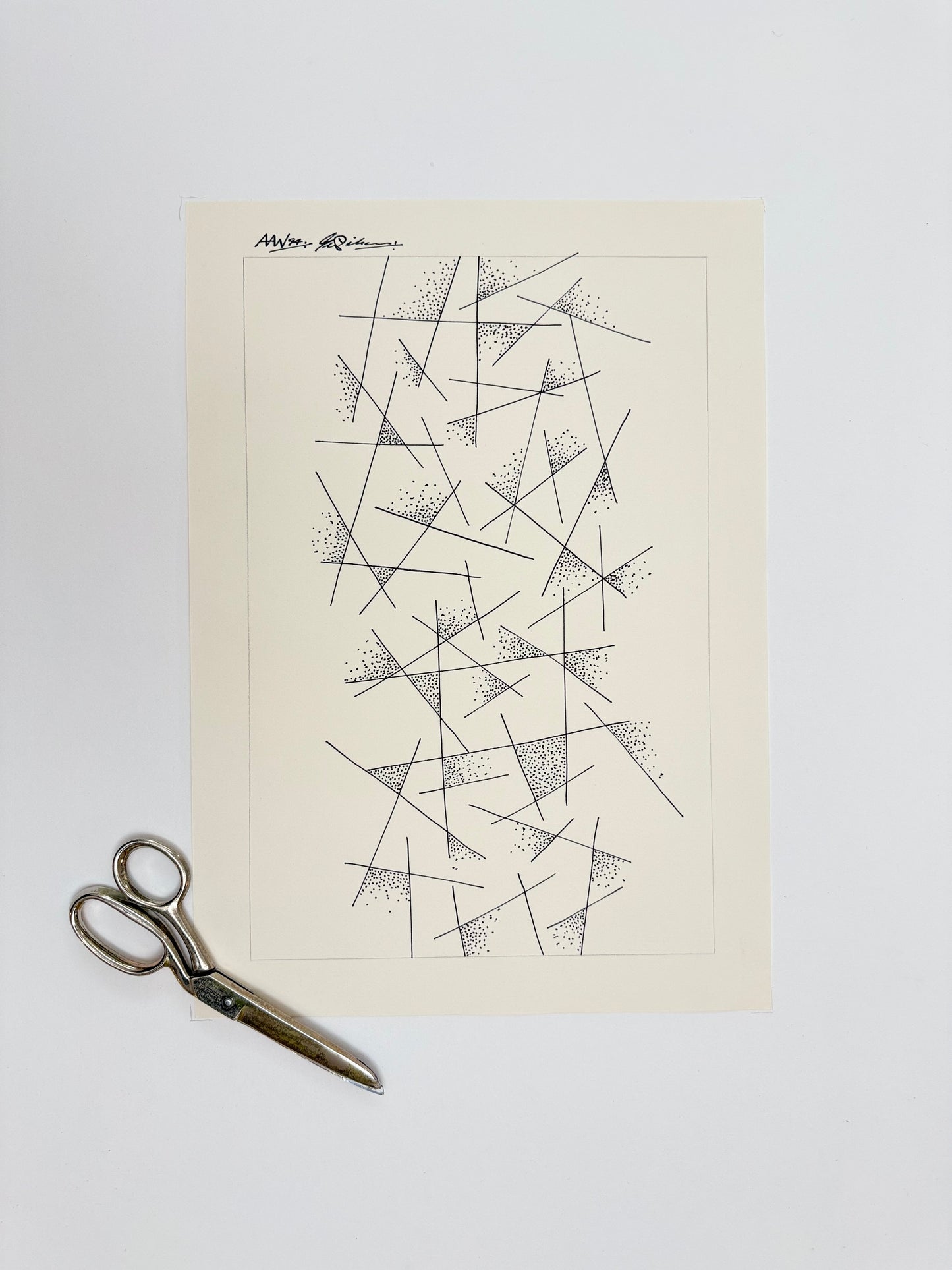 Monochromatic Original Artwork No.205 - ARTHUR ALLAN WILSON, Scottish | 1944-2024