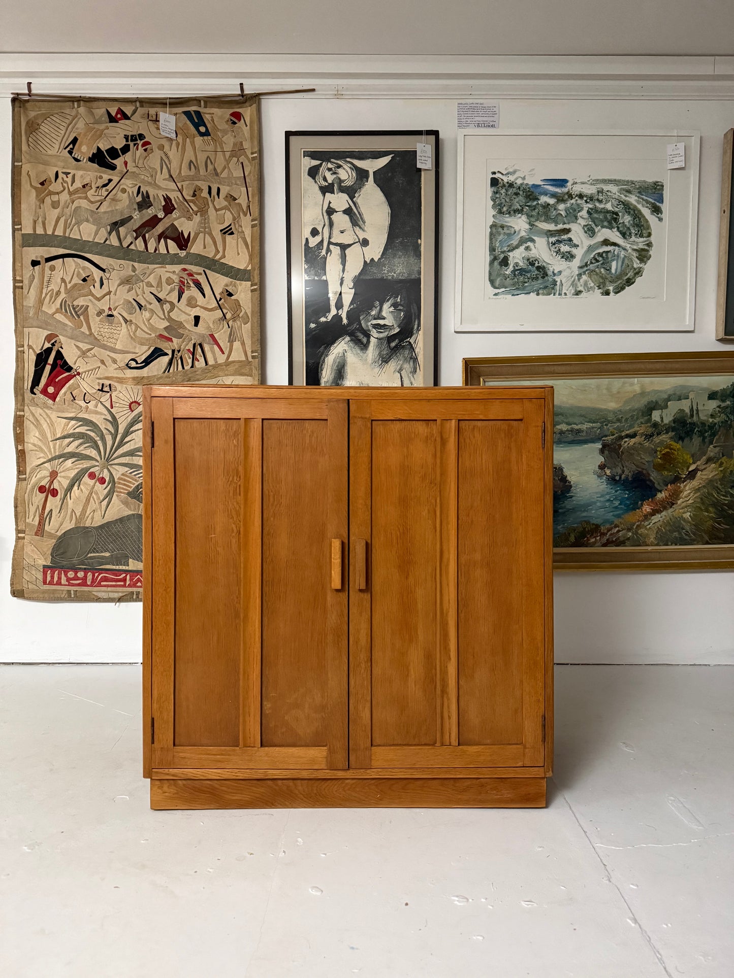 A Two Door Cupboard from the Post War Utility Furniture Scheme