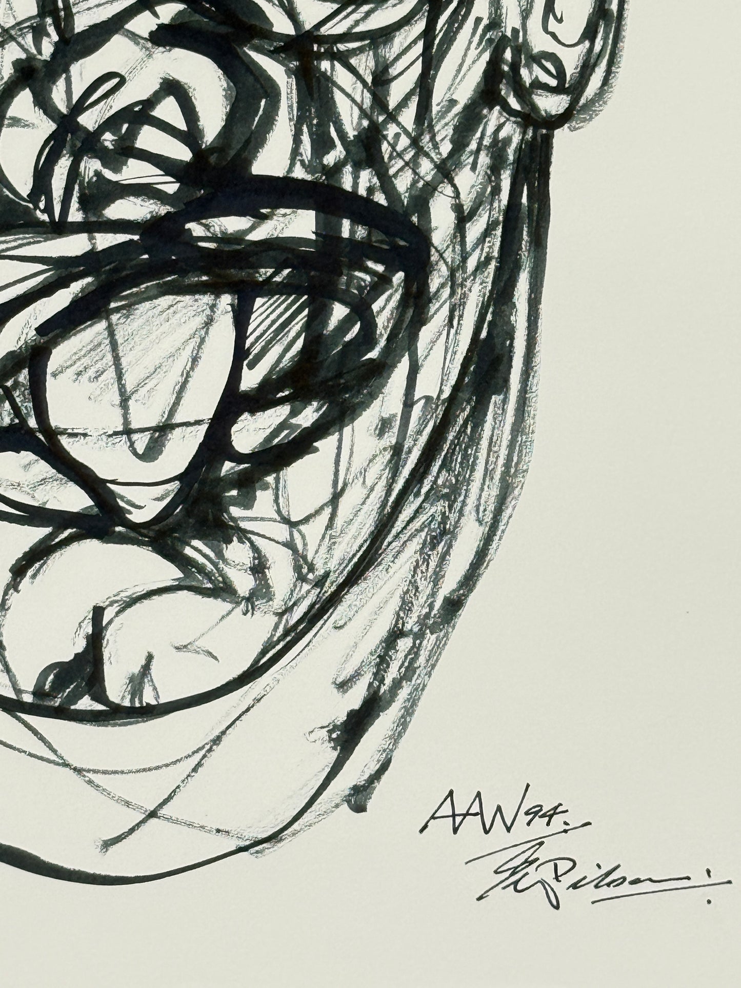 Monochromatic Original Artwork No.284 - ARTHUR ALLAN WILSON, Scottish | 1944-2024