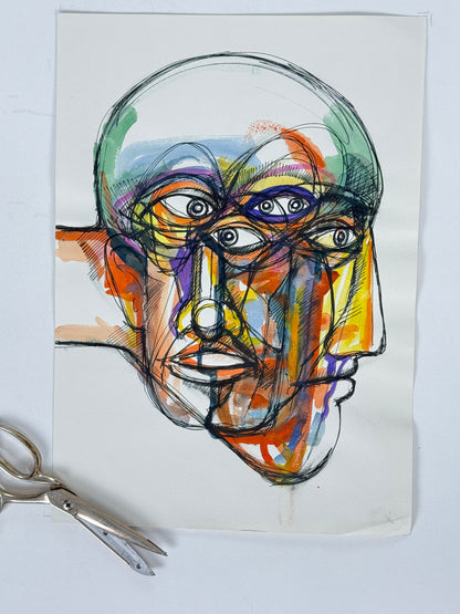 Colour Wash Original Artwork No.401 - ARTHUR ALLAN WILSON, Scottish | 1944-2024