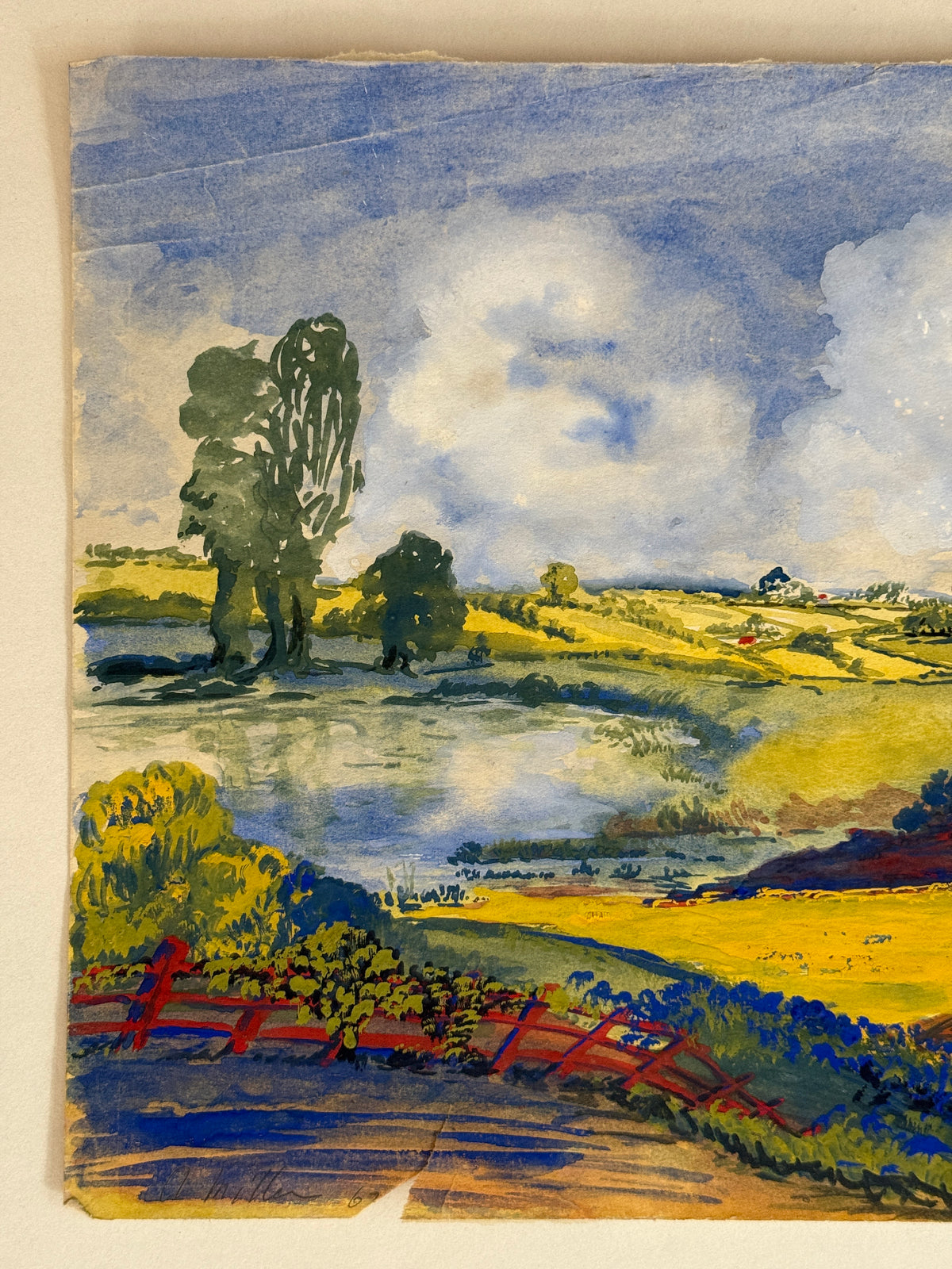 WW2 Art, Class taught by RENDELL WELLS, Scottish | 1911-1997 - A. Miller