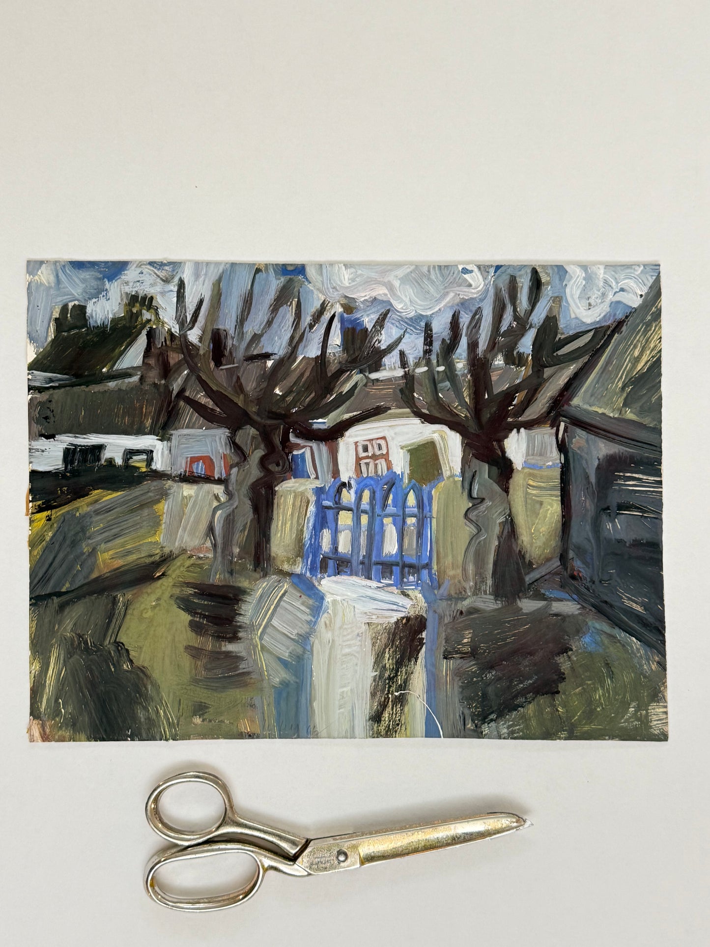 Blue Gate - from the studio of ERIC RITCHIE & RENA GIBSON