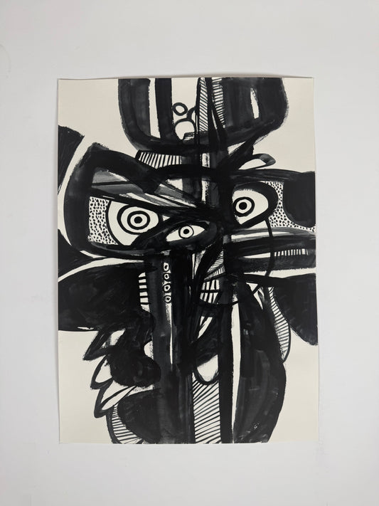 Monochromatic Original Artwork No.316  - ARTHUR ALLAN WILSON, Scottish | 1944-2024