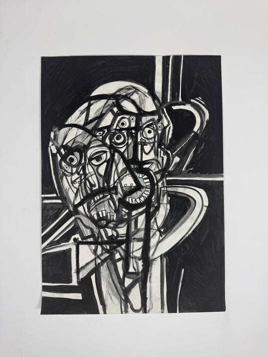 Monochromatic Original Artwork No.320 - ARTHUR ALLAN WILSON, Scottish | 1944-2024