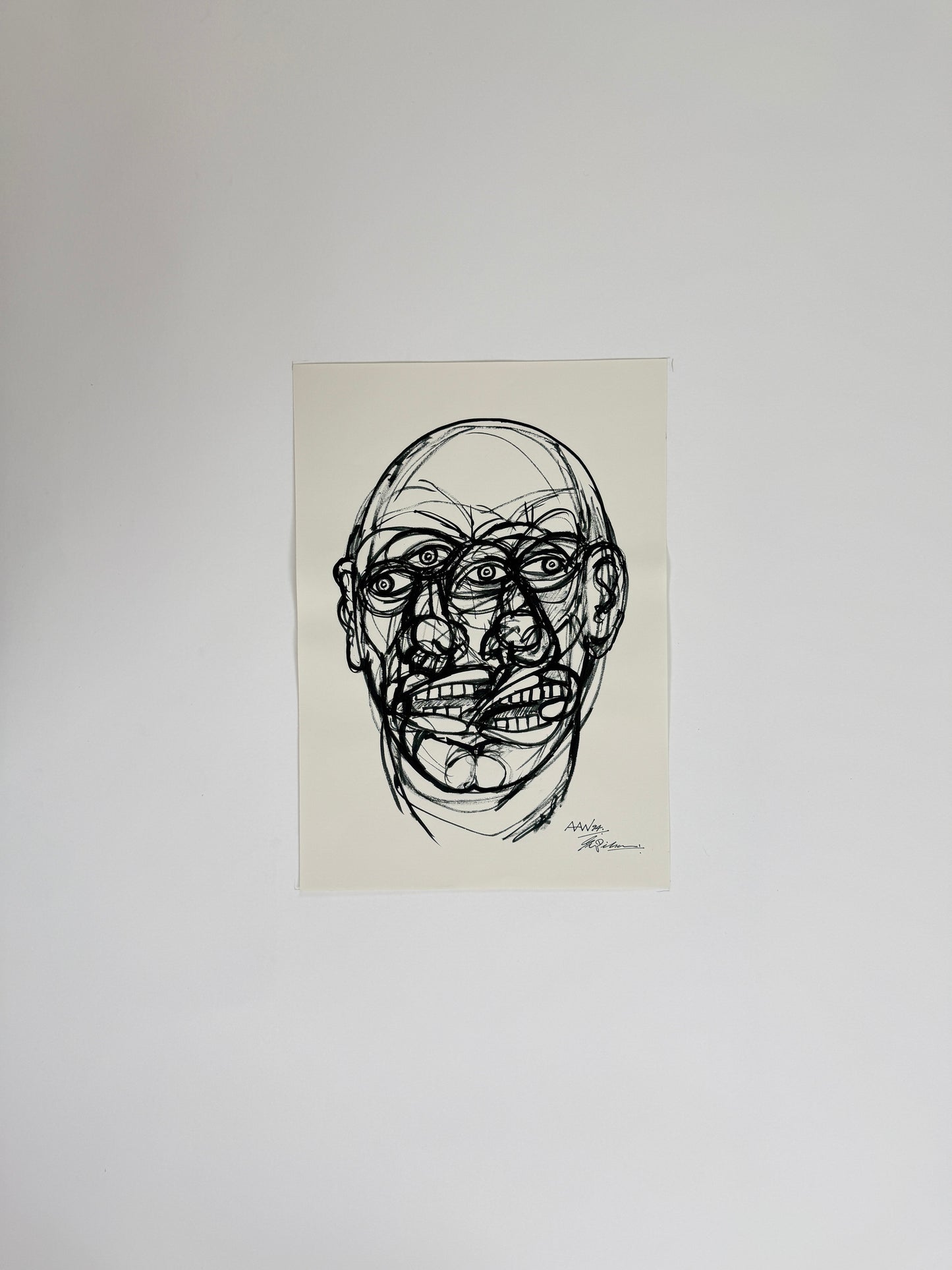 Monochromatic Original Artwork No.283 - ARTHUR ALLAN WILSON, Scottish | 1944-2024