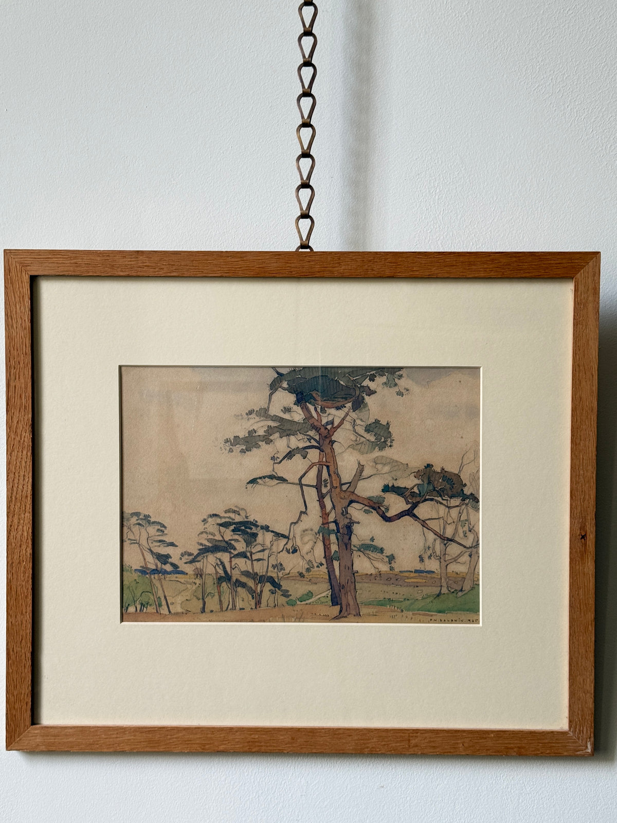 Frederick William Baldwin | Woodland Landscape, 1935