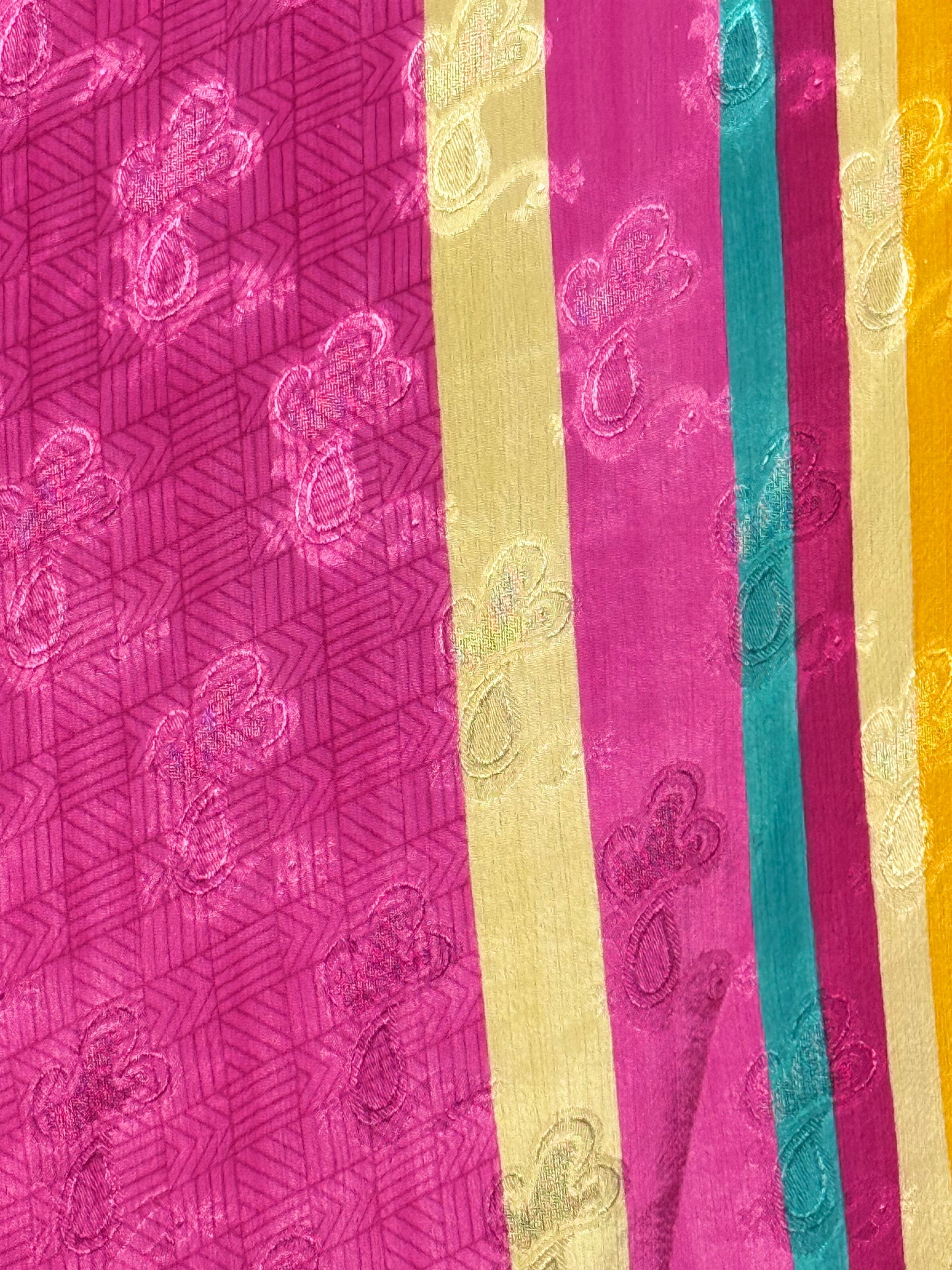 Vintage Saree Silk Wrap Skirt