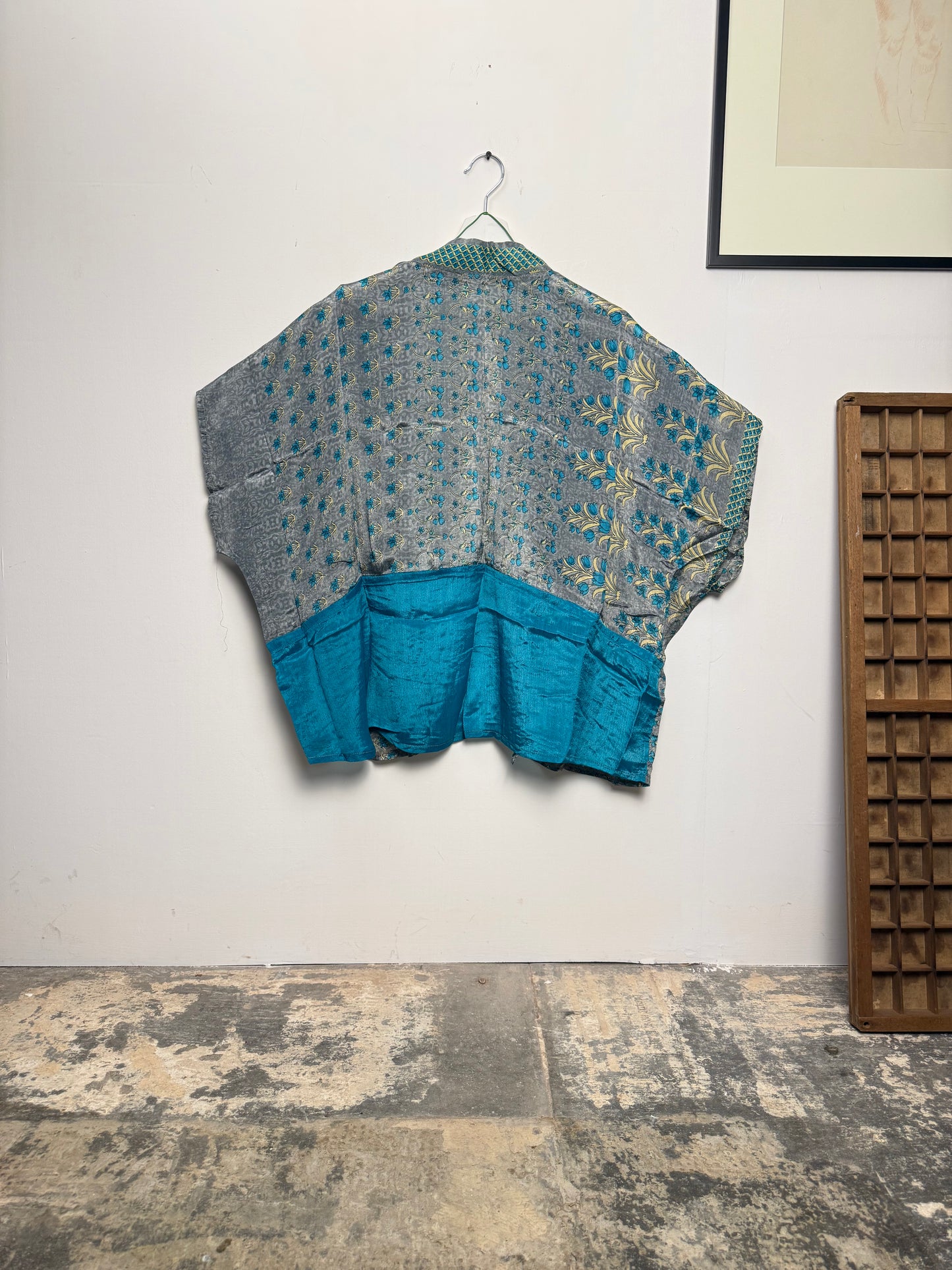 Vintage Saree Silk Shrug Blouse