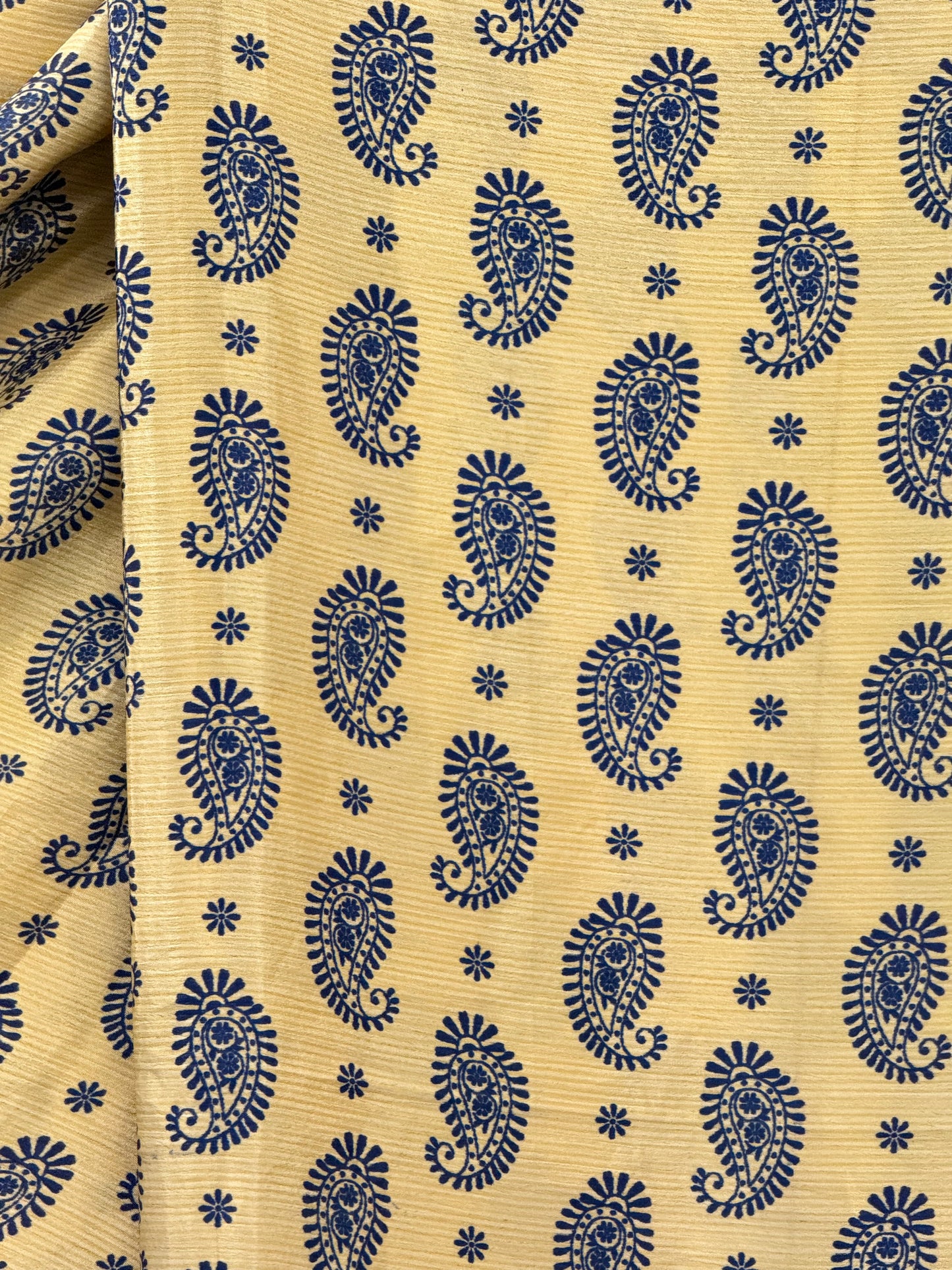Vintage Pure Silk Saree Fabric